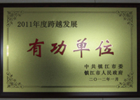 鎮江市2011年度跨越發展有功單位